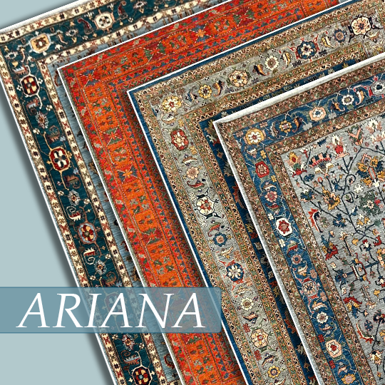 Hand-Knotted Ariana Rugs 