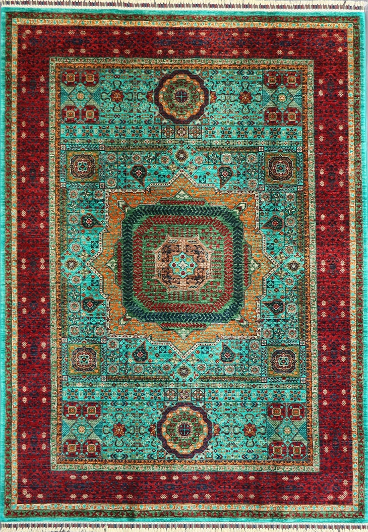 Antique Handcrafted Mamluk Rug - Atmore, a blend of tradition and cultural heritage.