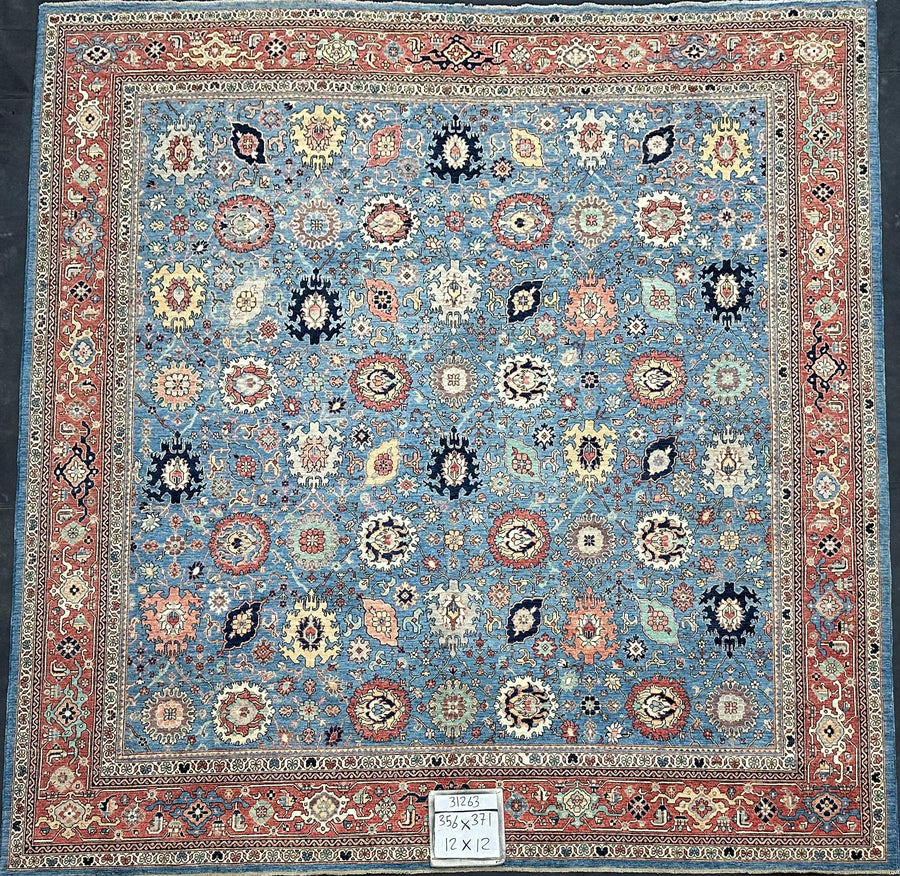 BRAY - Khotan Rug - 356cm x 371cm (12'x12')