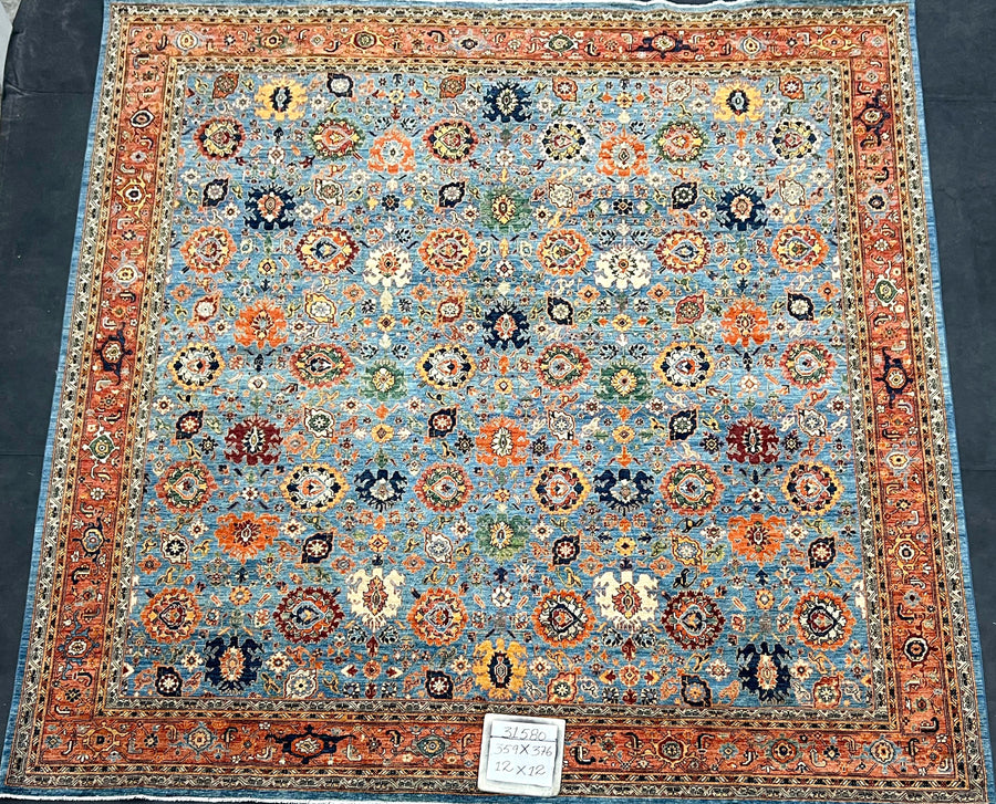 ENNISKILLEN - Khotan Rug - 359cm x 376cm (12'x12')
