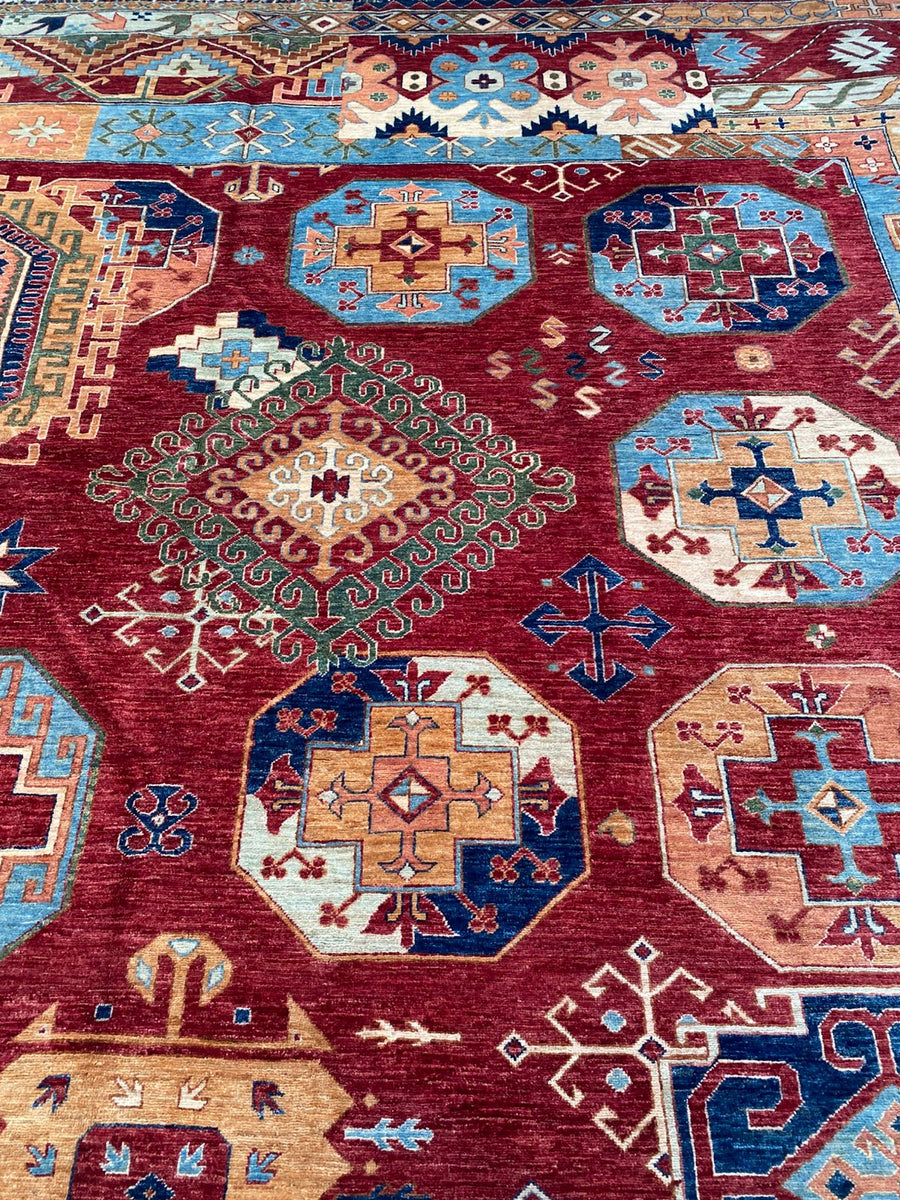 OMAGH - Khotan Rug - 404cm x 486cm (13'x16')