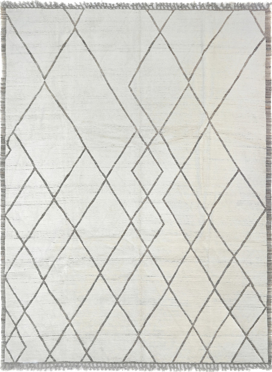 PEEBLES - Moroccan Rug - 366m x 280cm (12'x9')