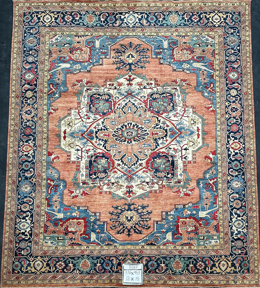 STORMONT - Khotan Rug - 376cm x 453cm (12'x15')