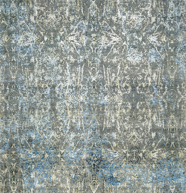 Vilyuy Contemporary Rug - a burst of contemporary artistry and vibrant hues.