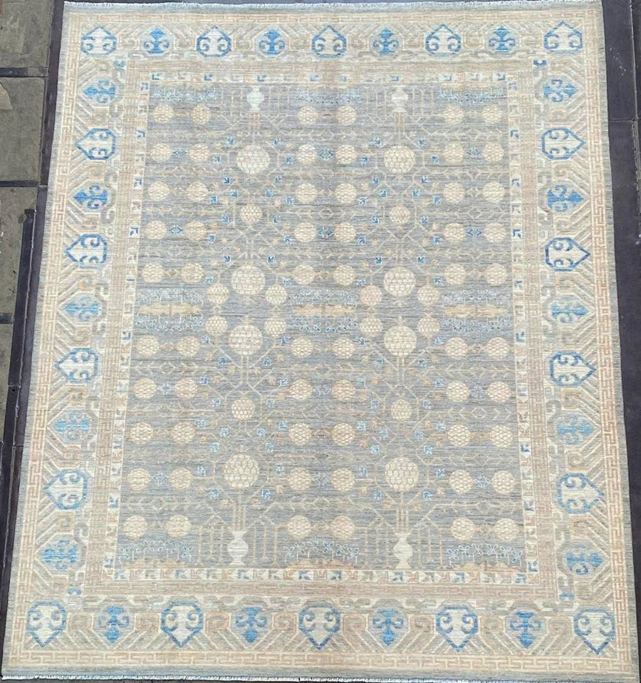 WAVENEY - Khotan Rug - 256cm x 306cm (8'x10')