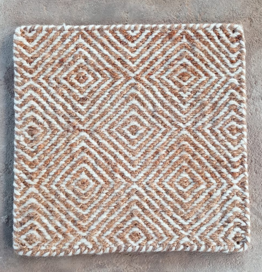 Discover the rustic appeal of Leeds Handwoven Jute Rug, a sustainable addition to your decor.