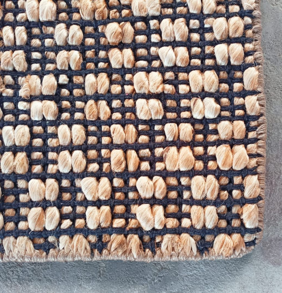 Handwoven Natural Jute Rug - Liverpool, a representation of eco-conscious style.
