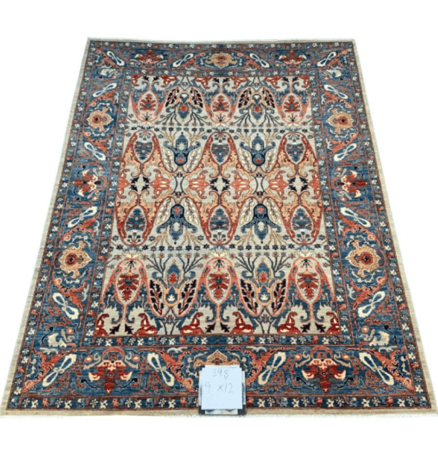  Hand-Knotted Bidjar Rug - Drovey, a blend of heritage and elegance.