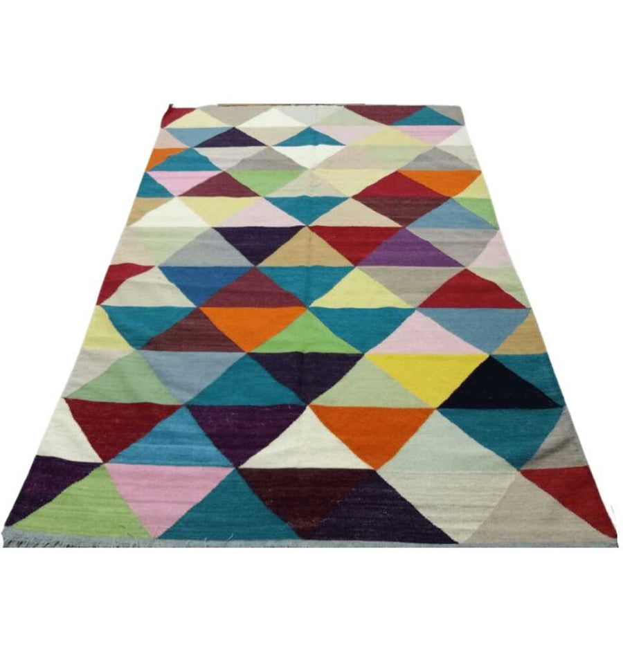 Antique Handwoven Kilim Rug - Pierre, a testament to timeless artistry.