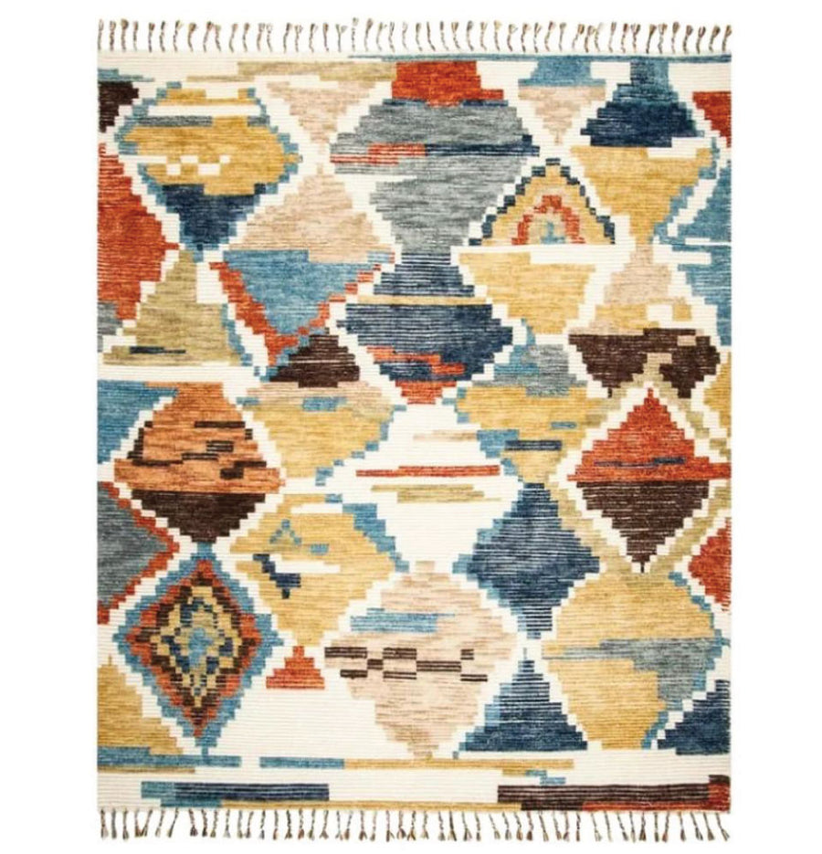 Antique Handwoven Kilim Rug - Marrakesh, a testament to timeless artistry.